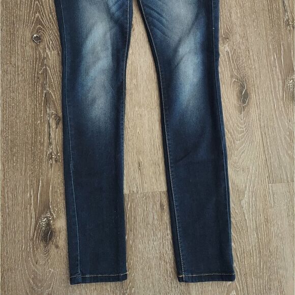 L.e.i. Eva High Rise Jeggings Button Fly Size 5 - Picture 3 of 7
